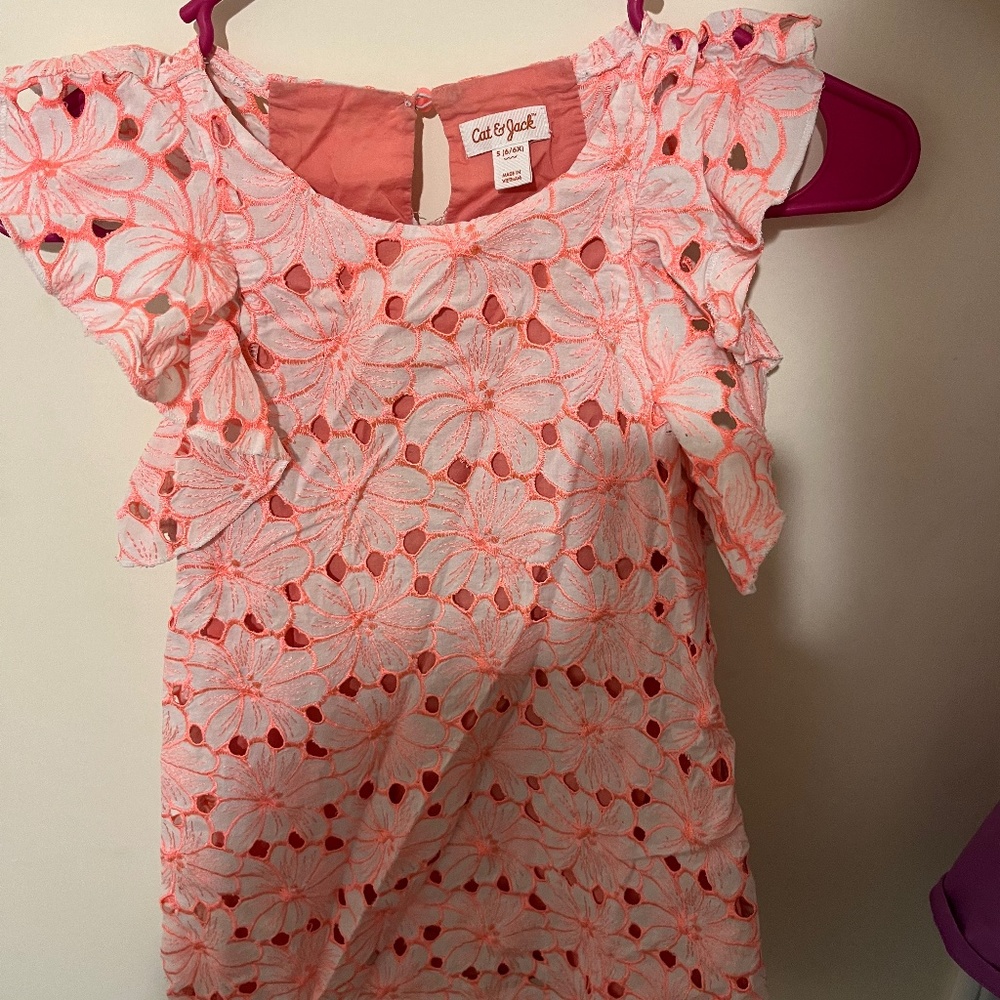 Pink Flower Dress